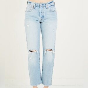 Levi's 501® Original Cropped Women's Jeans in Crazy Cool Size 25